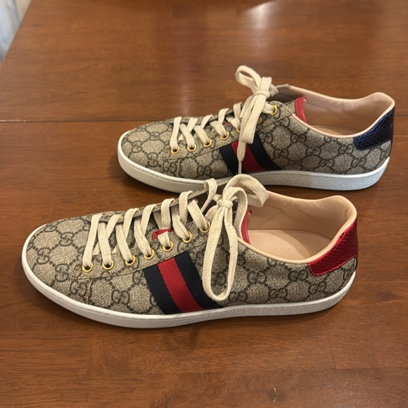 Gucci GG Canvas Sneakers Authentic - Picture 11 of 11